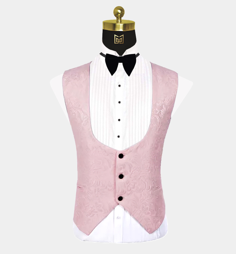 light pink tuxedo jacket