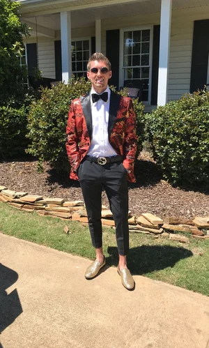Prom tux 2025 with loafers