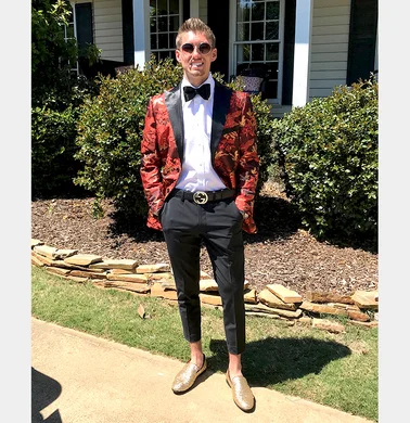 Prom suit 2025 with loafers