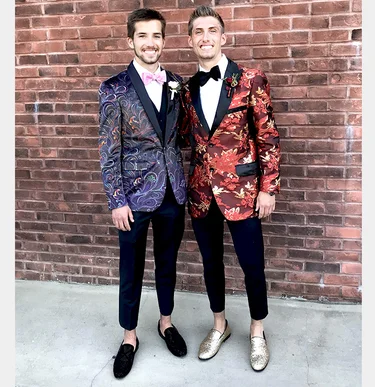 Prom suits sales with loafers