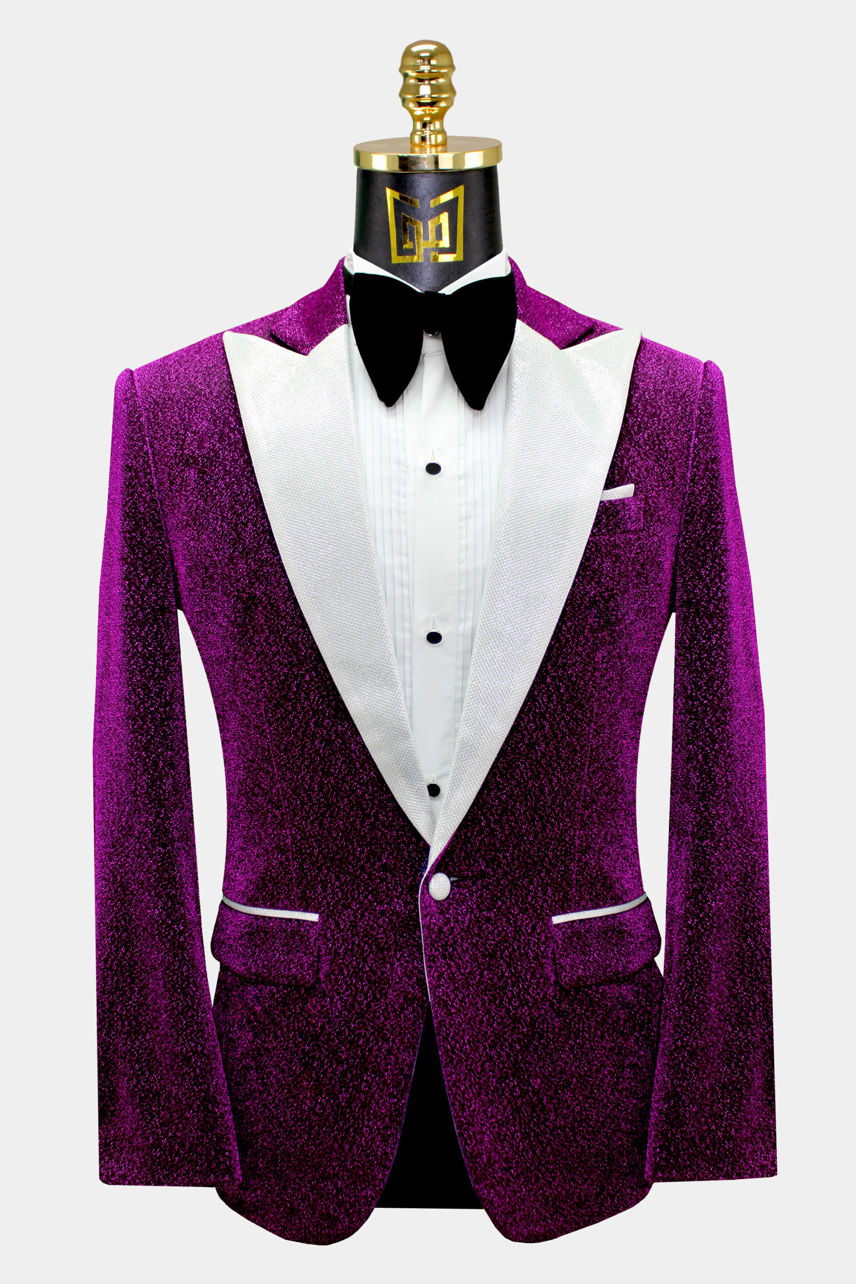 Giacca Uomo Con Paillettes E Motivi Colorati - Blazer Elegante Per Feste E Matrimoni - Foto 11