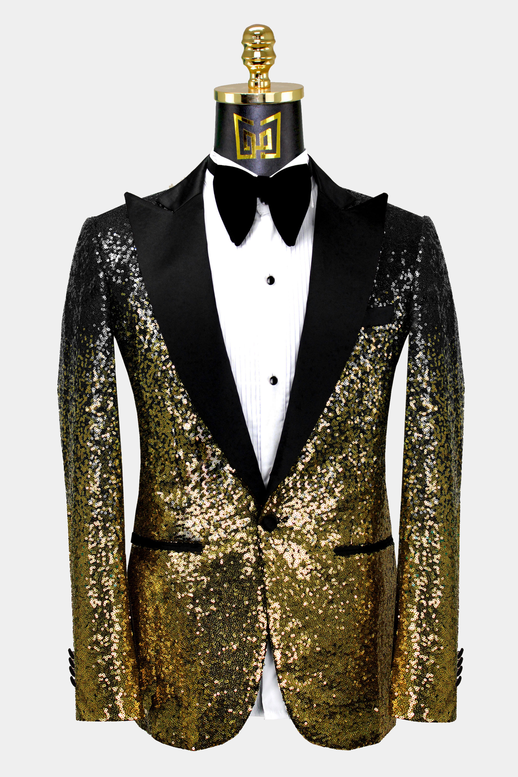 sequins suit jacket