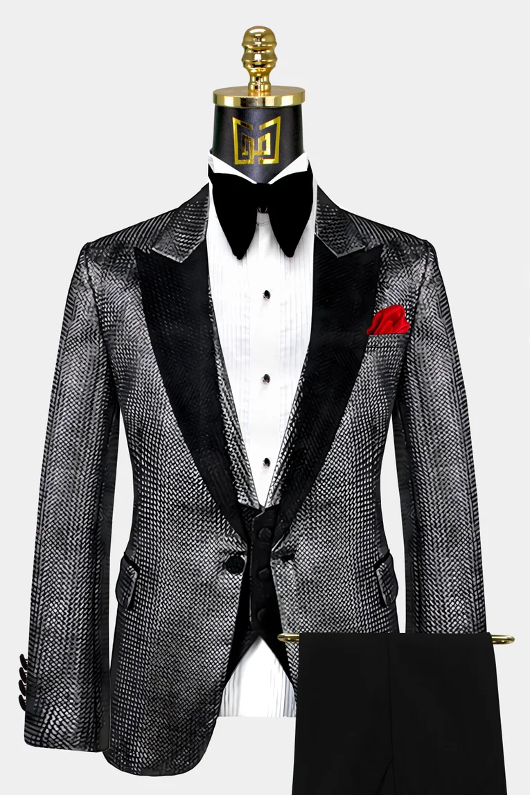 Grey Prom Suits & Prom Tuxedos