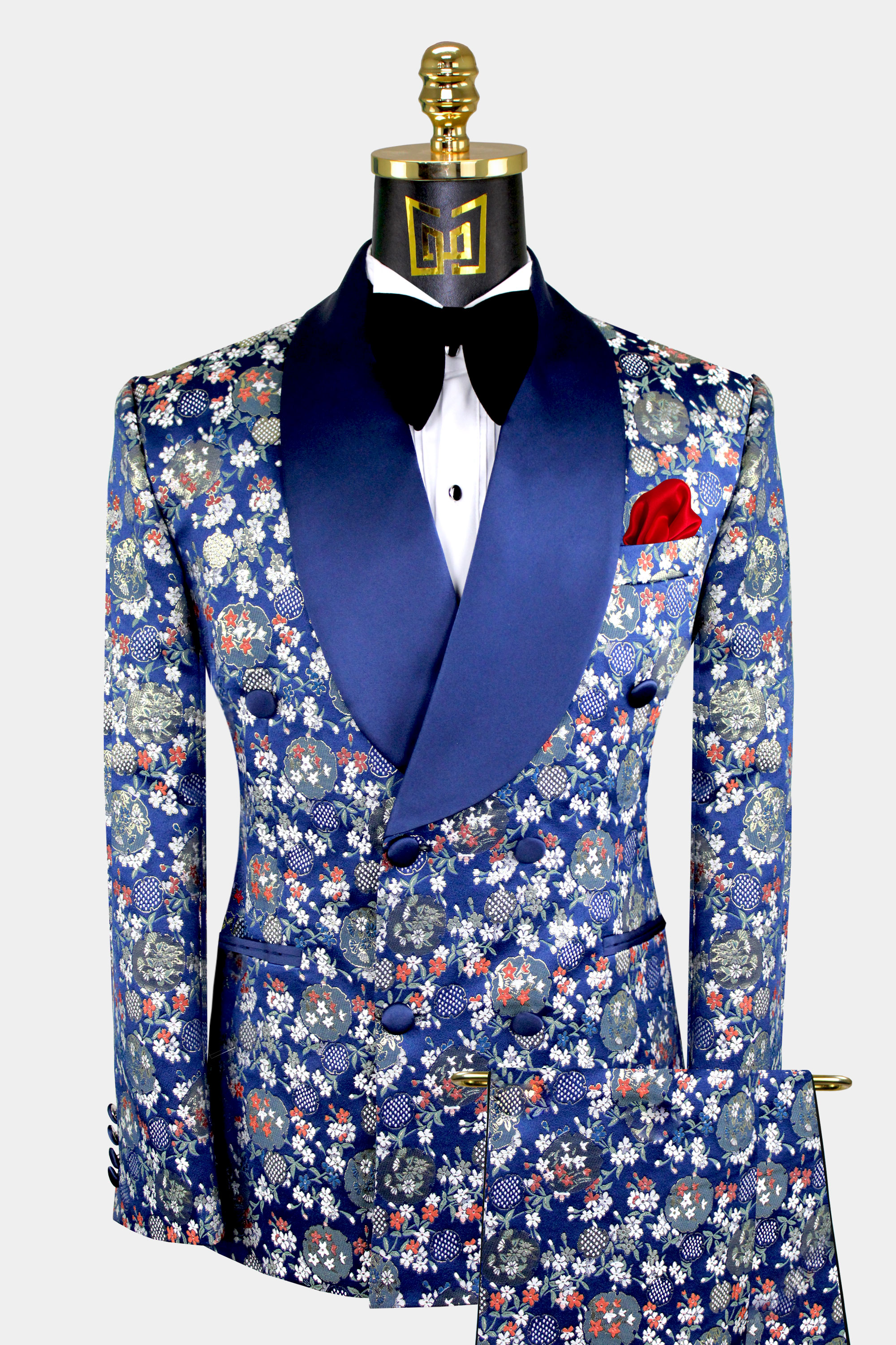 vintage blue tux