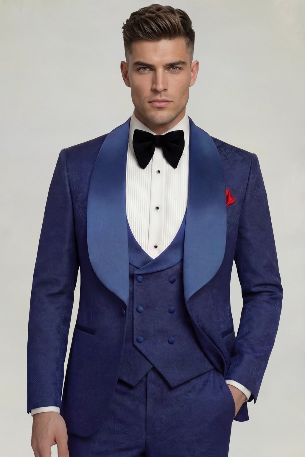 Mens-Navy-Blue-Shawl-Collar-Tuxedo-Groom-Prom-Wedding-Suit-from-Gentlemansguru.com