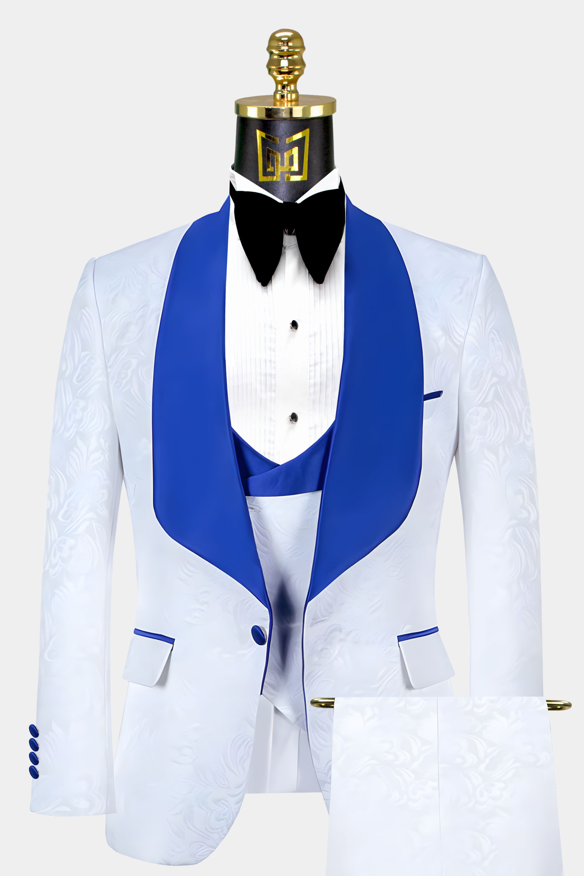 Groomsmen attire royal clearance blue