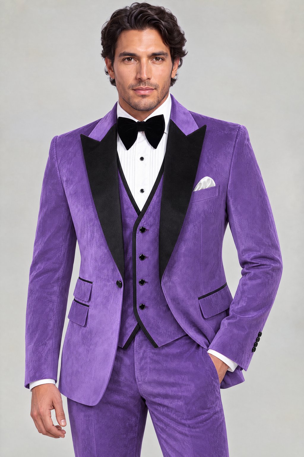 Purple Velvet Tuxedo Thumbnail from Gentlemansguru.com