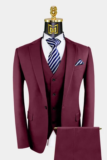 Purple Suspenders - Tuxedo & Suits: San Jose