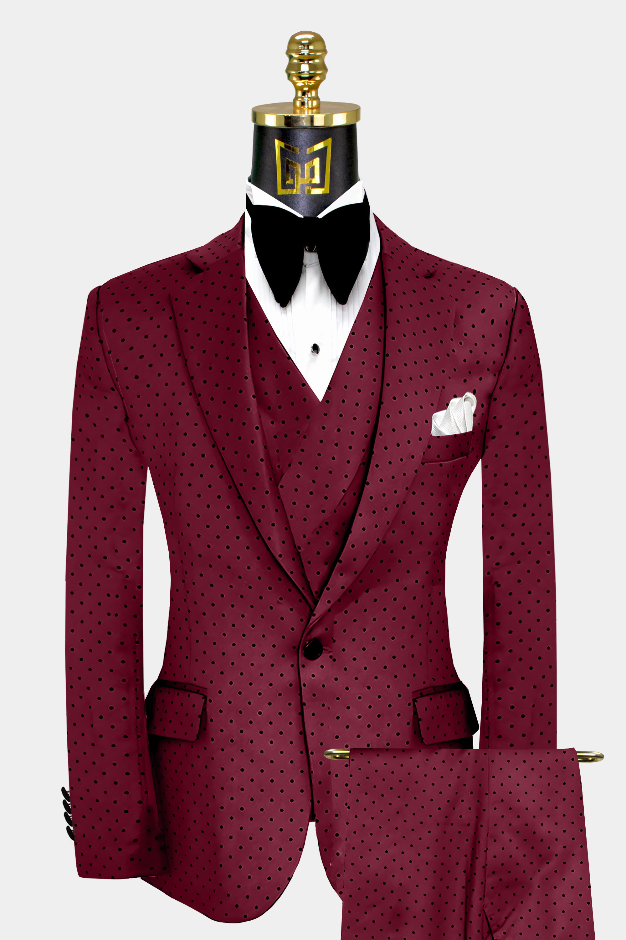 burgundy wedding suits for groom