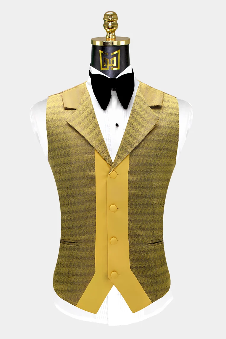 Gentleman's Guru Classic Beige Button Suspenders