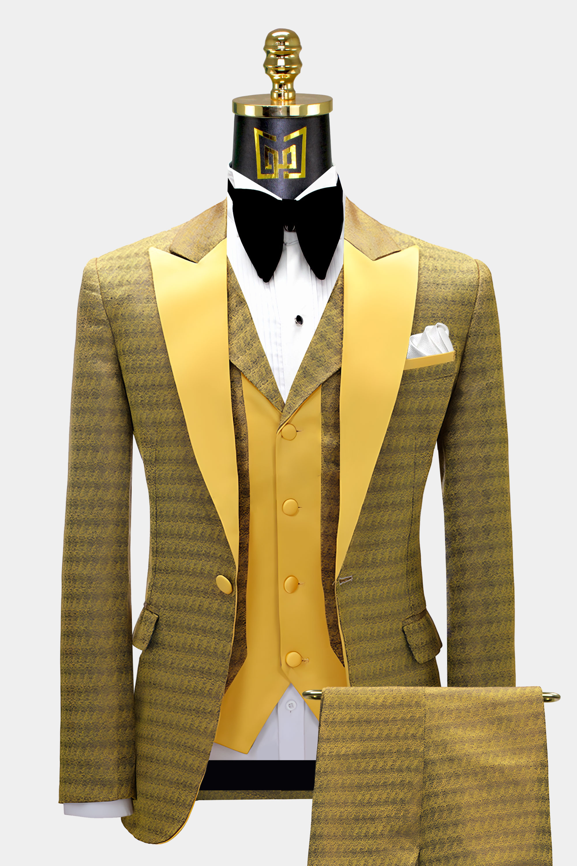 bright yellow tux