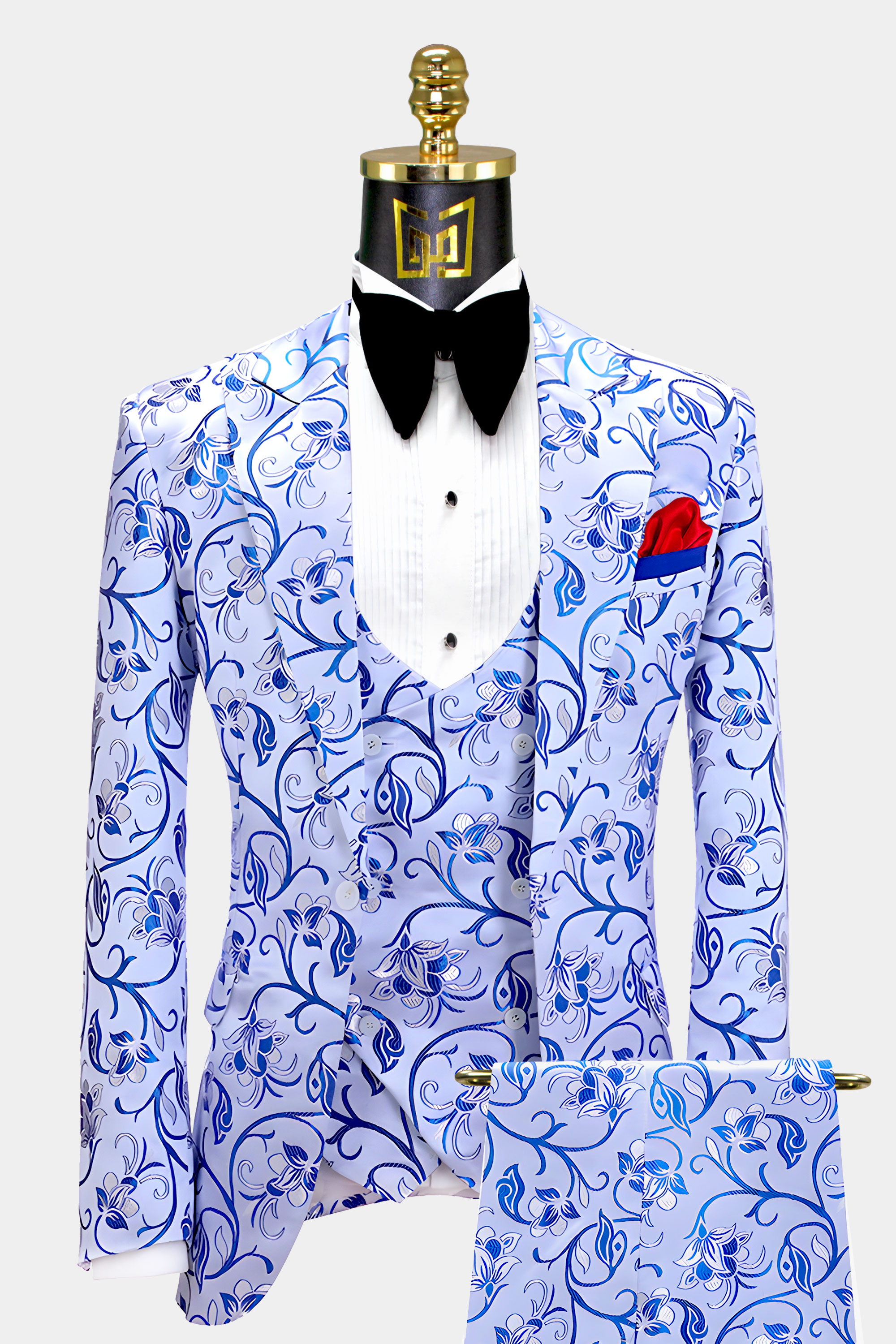 Fancy suit design store man