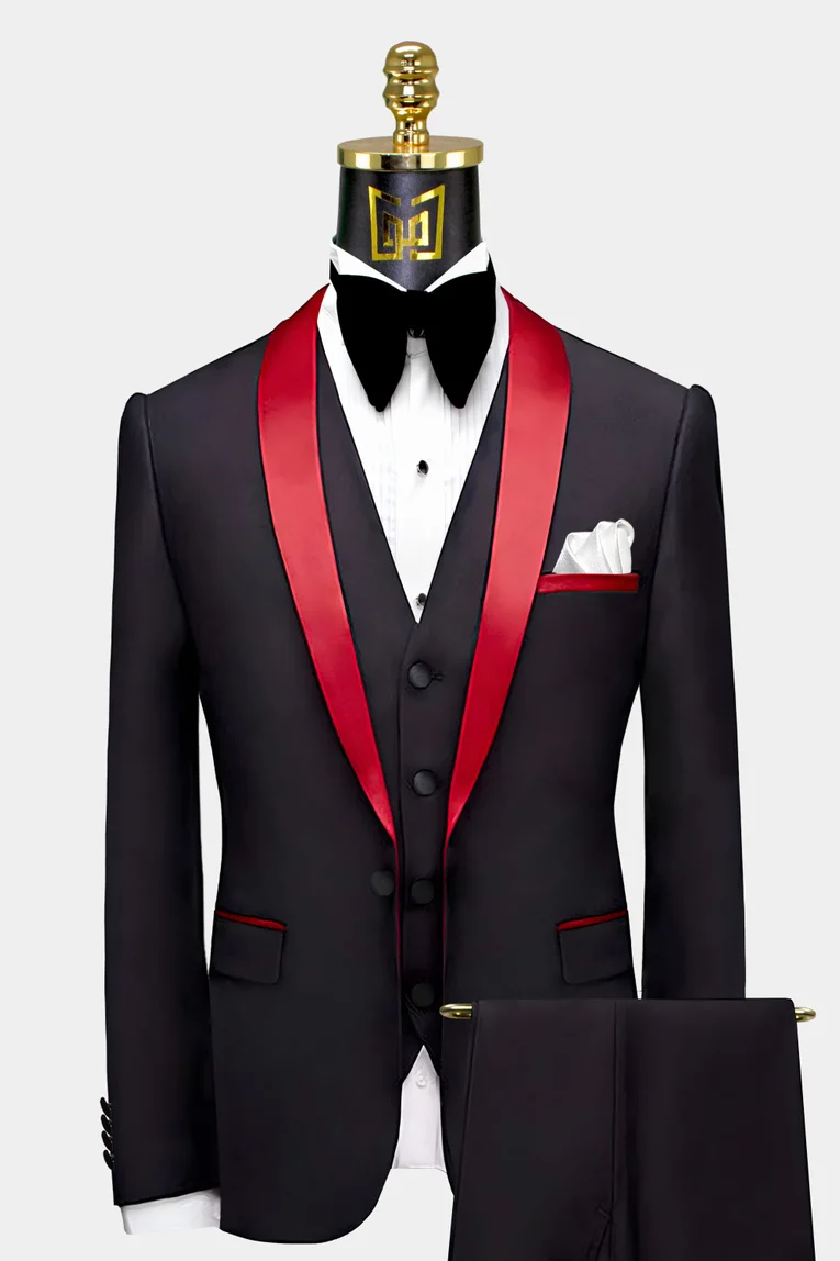 Black Prom Suits & Prom Tuxedos