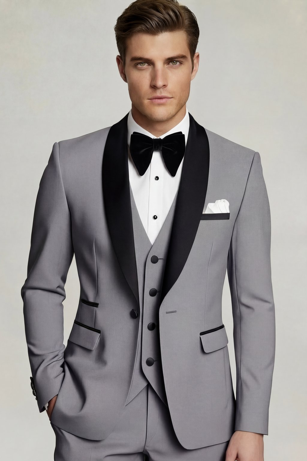Mens-Medium-Grey-Tuxedo-Suit-Prom-Wedding-Suit-from-Gentlemansguru.com