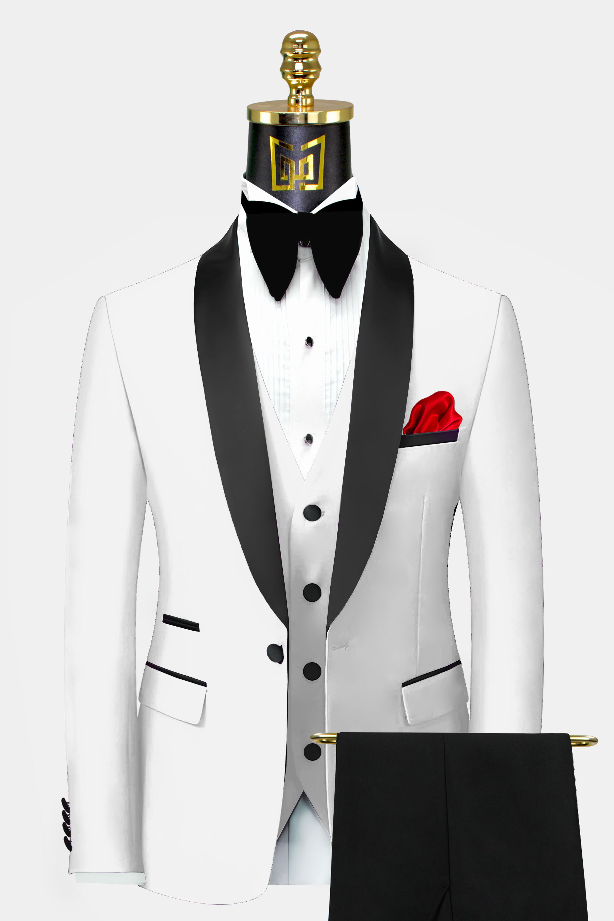 White wedding shop coat for mens