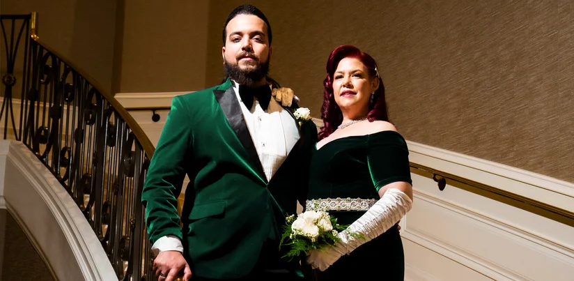 Green wedding tuxedo deals