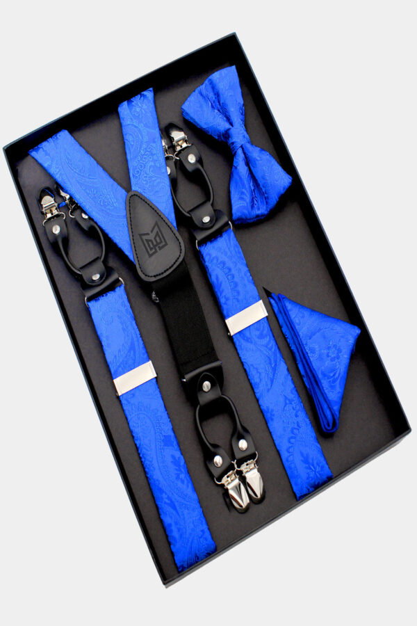 thumbnail image 2 of ETHAN Boys Dress Clothes Boys Formal Outfit Suspenders Adjustable Suspender Set For Boys 5 Years 2 of 12