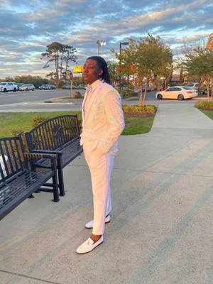 White 2025 prom loafers