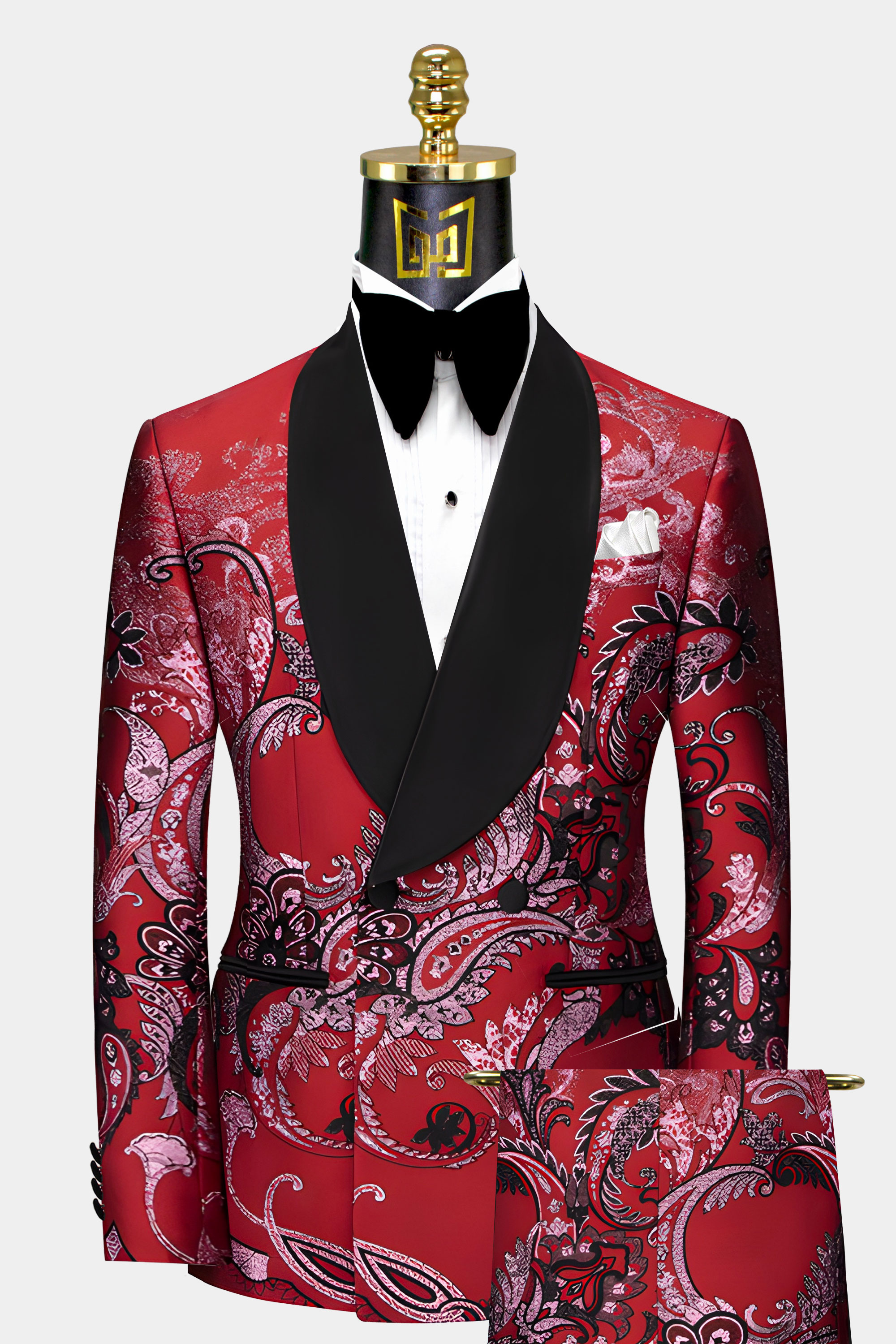 Mens red dinner clearance jacket