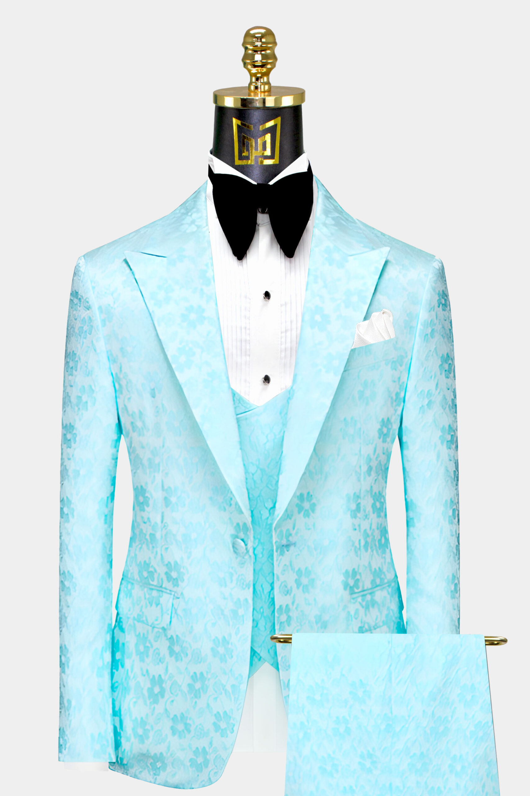 Men's Turquoise Suit - 3 Piece | Gentleman's GuruM