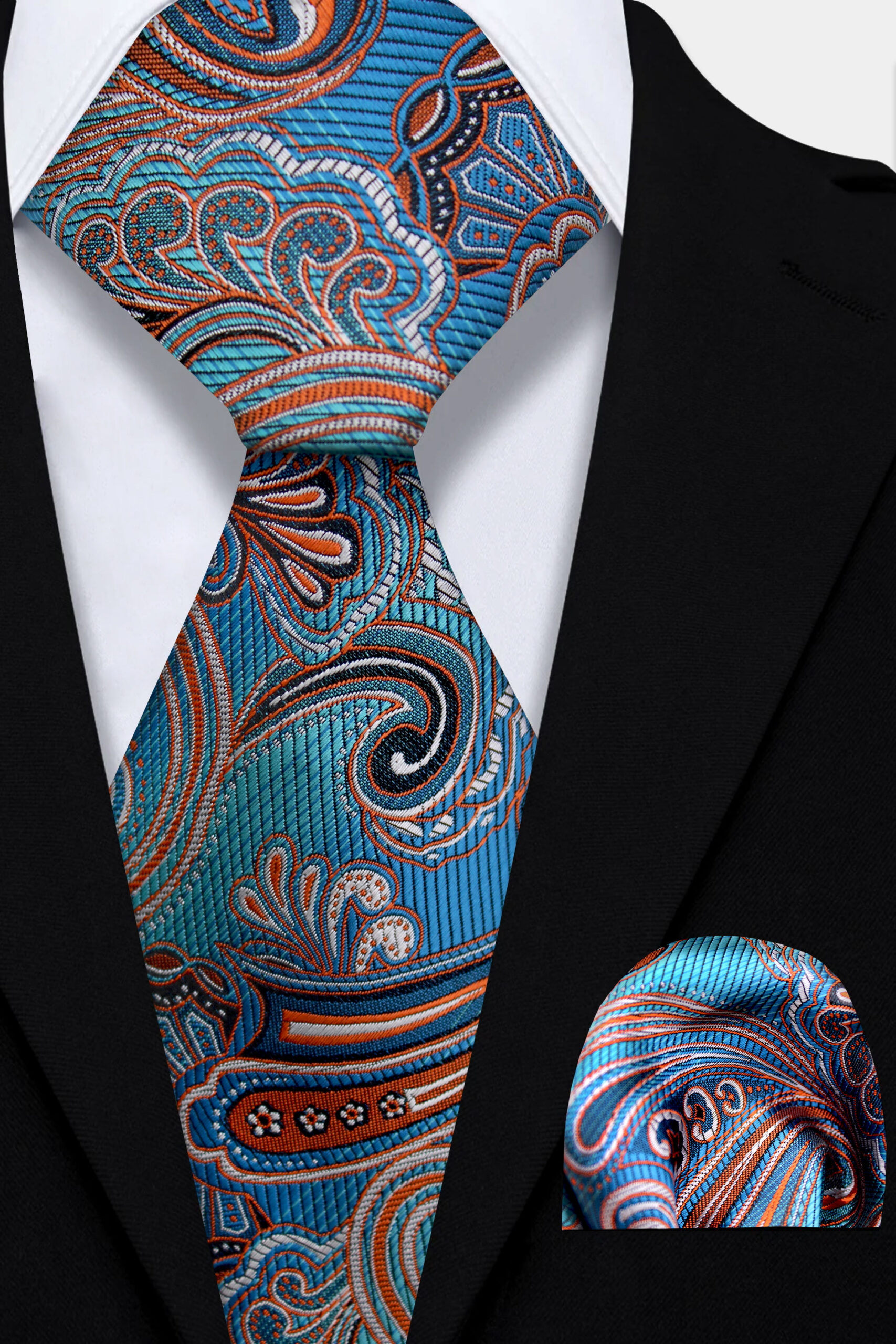 Cobalt Blue Tie and Pocket Square Set | Gentleman's Guru