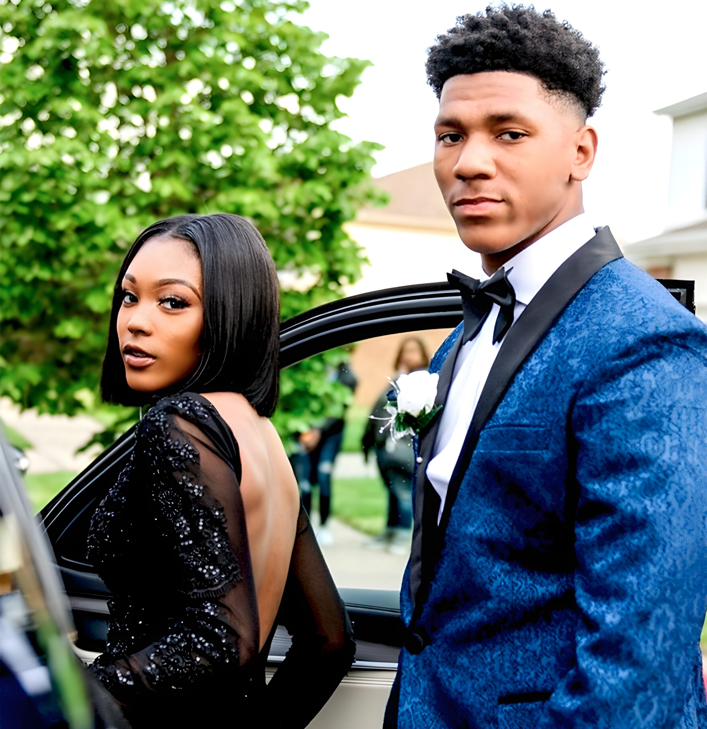 open lace back dress 38 Mens Slim Fit Paisley Shawl Lapel Prom Dinner Jacket Tuxedo Blazer in Navy  Blue main image 1
