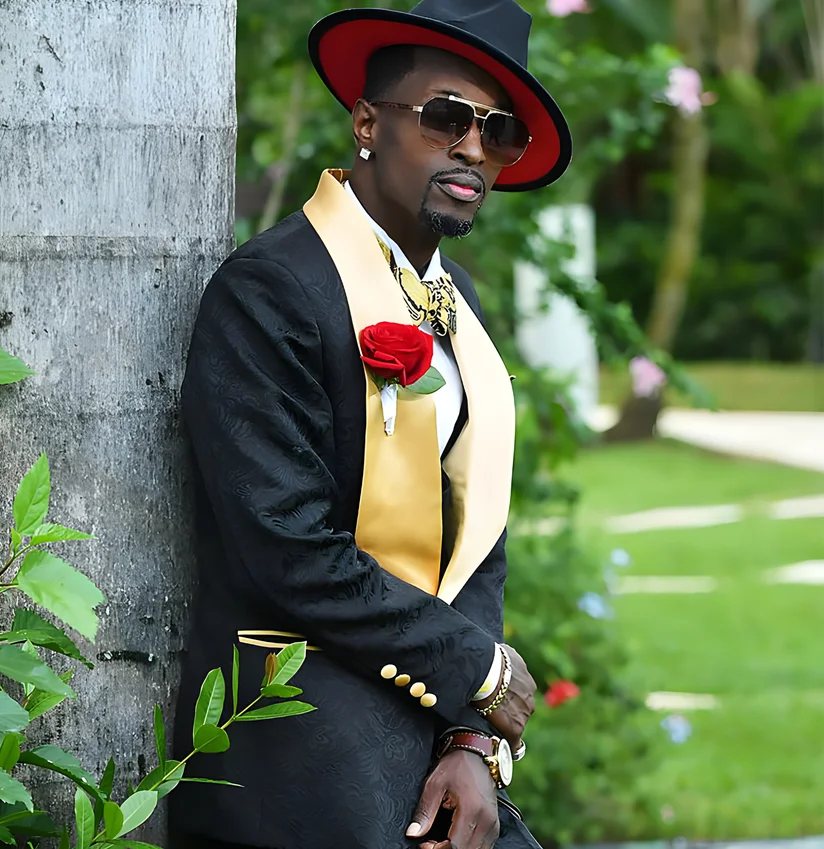 Black and gold prom blazer online