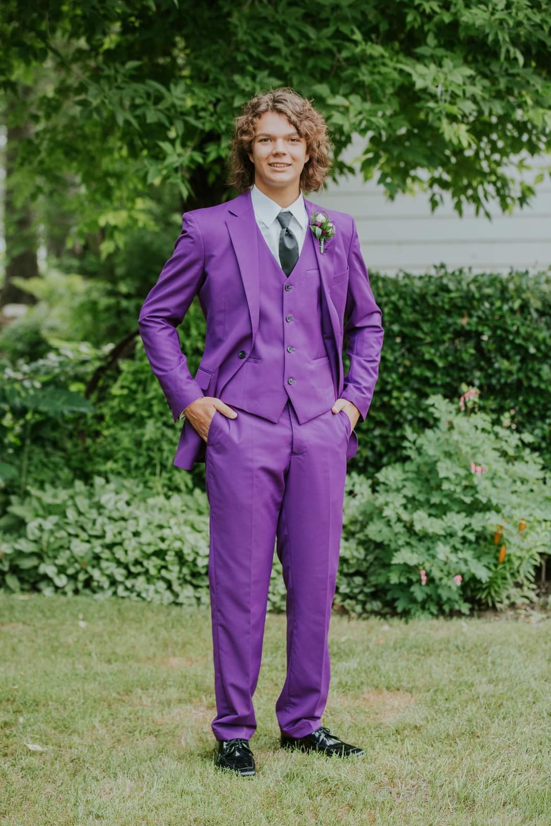 Purple Prom Suits