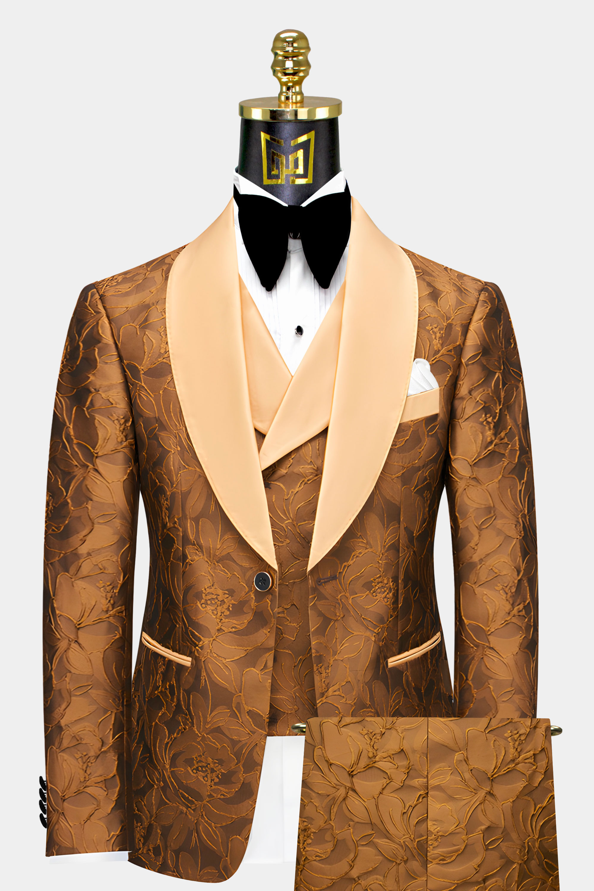 White and gold prom on sale suits